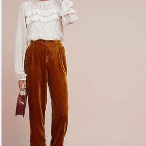 ett:twa by Anthropologie Velvet Trousers